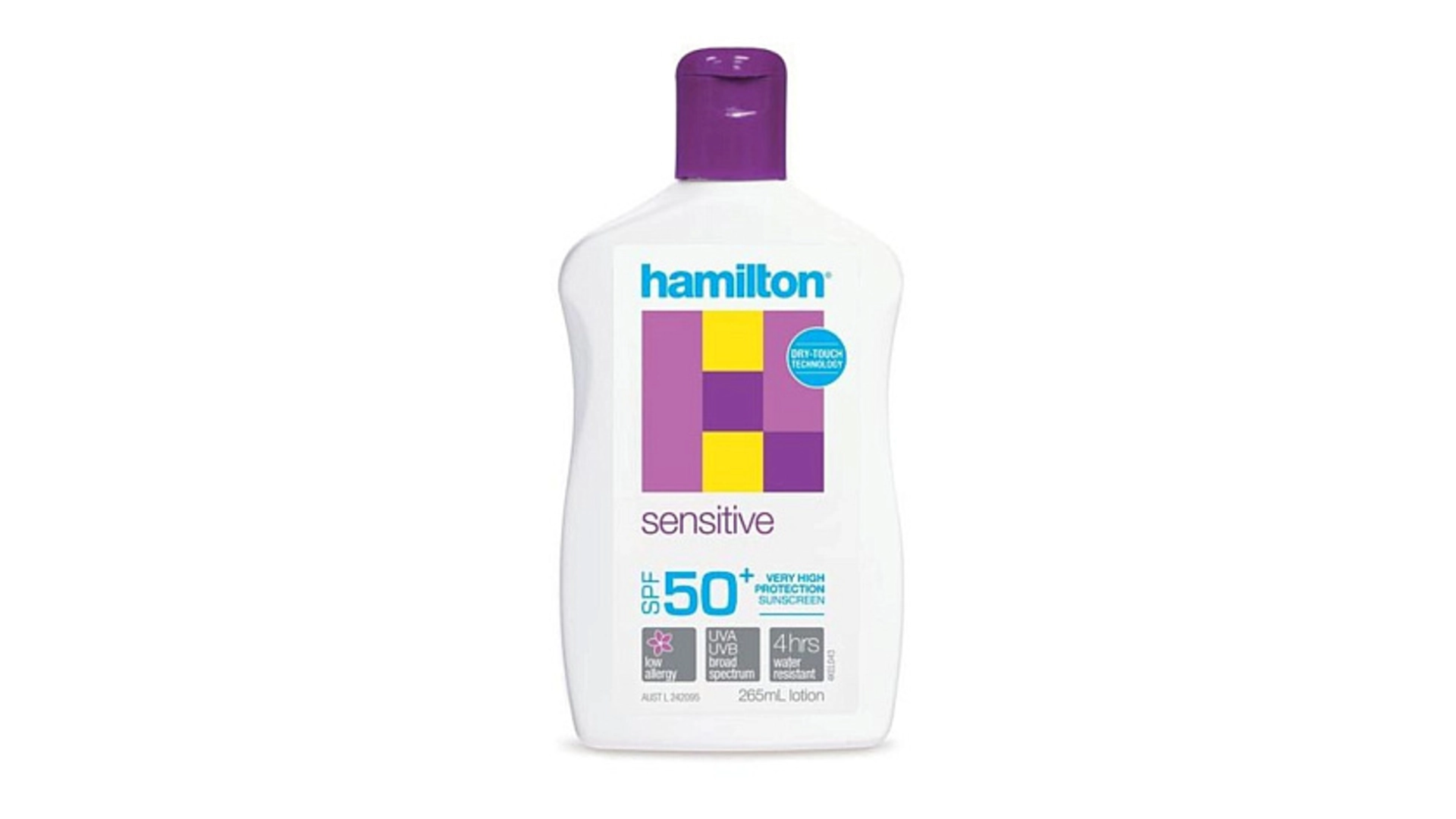 Солнцезащитный лосьон HAMILTON SPF50+, 265мл